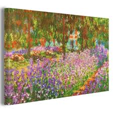 Irises In Monets Garden By Claude Monet