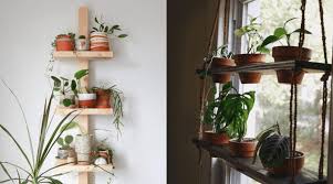 15 diy plant stands shelves to