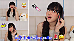 my 5 minutes makeup routine easy