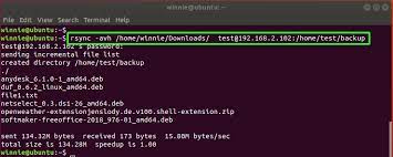 how to use rsync over ssh budgetvm