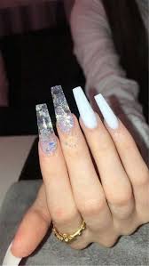 Acrylic nails will protect your brittle long or short, simple or ultra dramatic, acrylic nails designs are for people with every kind of taste. 50 Beautiful But Simple Winter Acrylic Coffin Nail Designs You Need To Have For Holiday Season Women Fashion Lifestyle Blog Shinecoco Com Coffin Nails Designs Cute Acrylic Nails Simple Acrylic Nails
