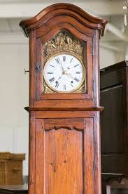 Louis Xv Style Pine Longcase Clock
