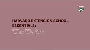 harvard extension essentials