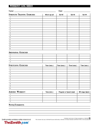 25 exercise chart pdf page 2 free to