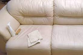 cleaning a eco leather sofa