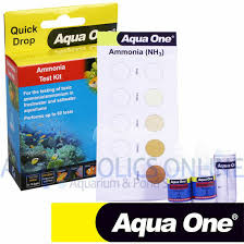 Details About Aqua One Aquarium Fish Tank Freshwater Saltwater Ammonia Nh3 Test Kit 60