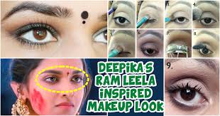 ram leela inspired makeup look