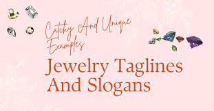 jewelry lines and slogans 124