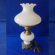 L 1 Antique Glass Hurricane Lamps