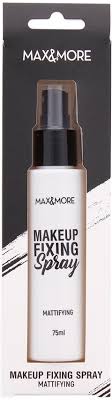 make up fixing spray mattifying max