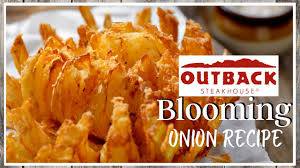 blooming onion and dipping sauce