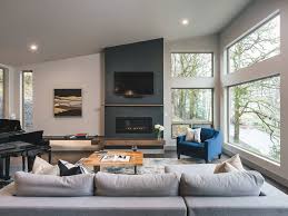 If your kids are jumping on the cushions or spilling juice on the upholstery, expect your couch to last on the lower end of this range. 75 Beautiful Rustic Gray Living Room Pictures Ideas August 2021 Houzz