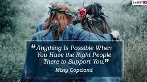 At everyday power, we have curated dozens of women's day quotes to provide women and girls with a source of overflowing inspiration. International Friendship Day 2020 Quotes And Hd Images Friendship Sayings To Celebrate The Beautiful Bond Between You And Your Bff Latestly