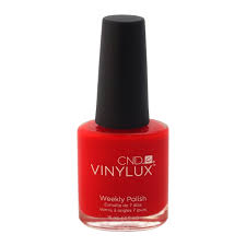 cnd vinylux weekly nail polish rouge