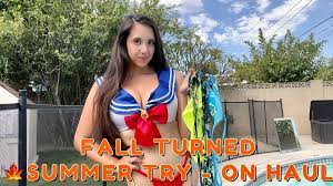 SEXY* Halloween Bikini Lingerie Try on Haul with MistyRay! 