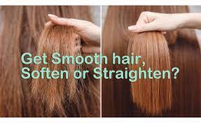 how to get smooth hair soften or straighten