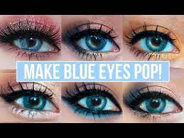 blue eyes makeup tutorial