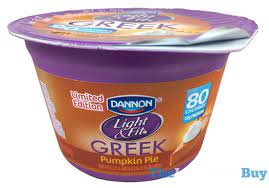 fit pumpkin pie greek yogurt