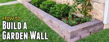 How To Build A Stone Garden Wall Step