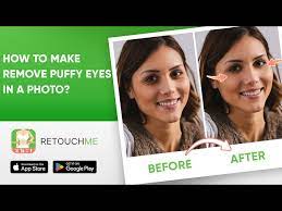 eye bag remover app retouchme