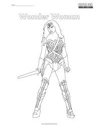 The collection is varied with different skill levels and. Wonder Woman Coloring Page Super Fun Coloring