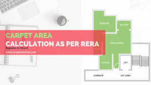 carpet area calculation as per rera
