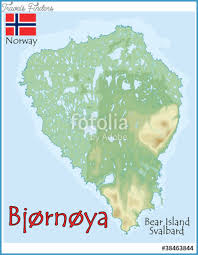 Resultado de imagem para bjornoya on spitzbergen map