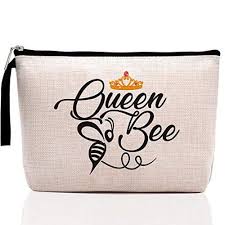 queen bee makeup bag ble bee