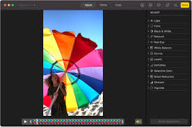 enhance a video in photos on mac