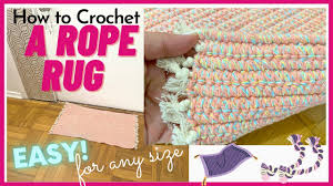 crochet the rope rug ss209 you