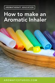 how to make an aromatherapy inhaler