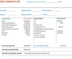 This customisable template is a. Top 14 Free Payslip Templates Word Excel Templates