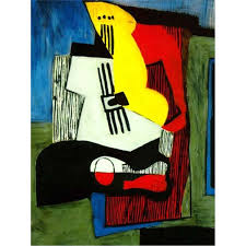 Picasso spent 2 weeks and gained new inspiration,. Picasso Still Life With Guitar