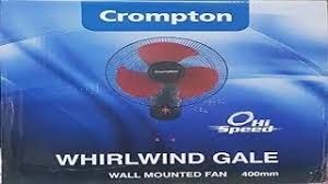 crompton fan unboxing crompton wall