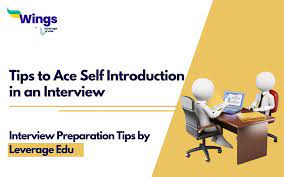 self introduction in interview