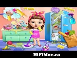 kids games sweet baby cleanup