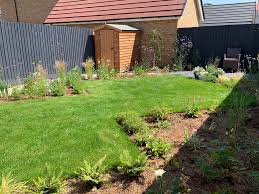 Small Modern Garden In Arborfield My