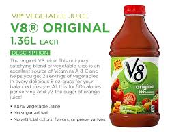 v8 juice original 100 vegetable juice