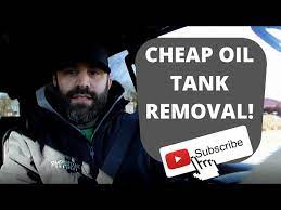 Cost To Remove An Underground Oil Tank