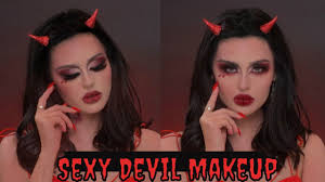 y devil halloween makeup tutorial