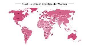 most dangerous countries for women 2023
