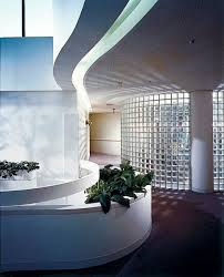 Glass Block Ideas Modern Hallway