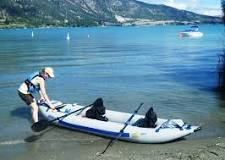 How do you transport an inflatable kayak?