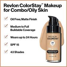 revlon colorstay makeup for combo oily skin