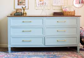 Blue Painted Dresser Painted Dresser