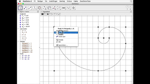 Fibonacci Spiral Med Farver I Geogebra