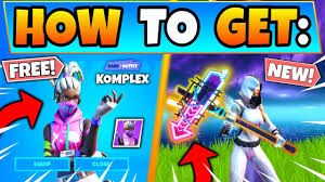 You may have come to the right place. How To Get Komplex Free In Fortnite Street Shine Pickaxe Free Skins In Battle Royale Youtube