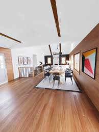 wall color with wood flooring