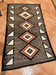 1920 s handmade red mesa navajo rug