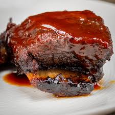 smoked and braised beef short ribs